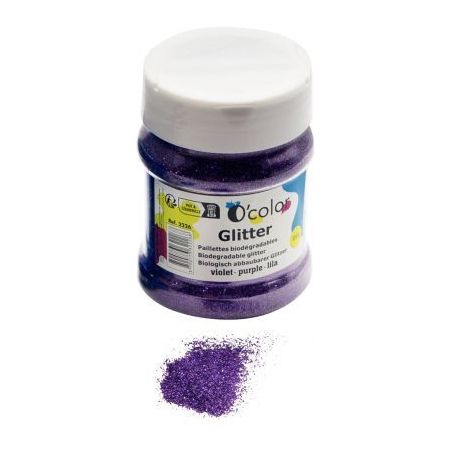 Achetez Shaker de paillettes biodégradables 100grammes coloris violet 2226 pas cher sur Ma Rentrée..