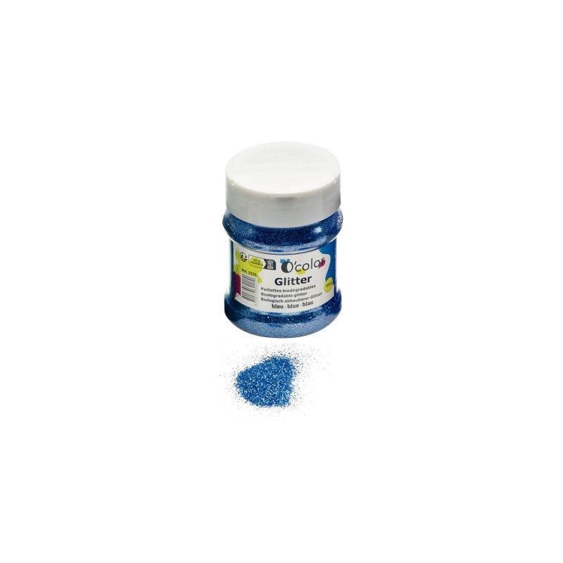 Achetez Shaker de paillettes biodégradables 100grammes coloris bleu 2225 pas cher sur Ma Rentrée S..