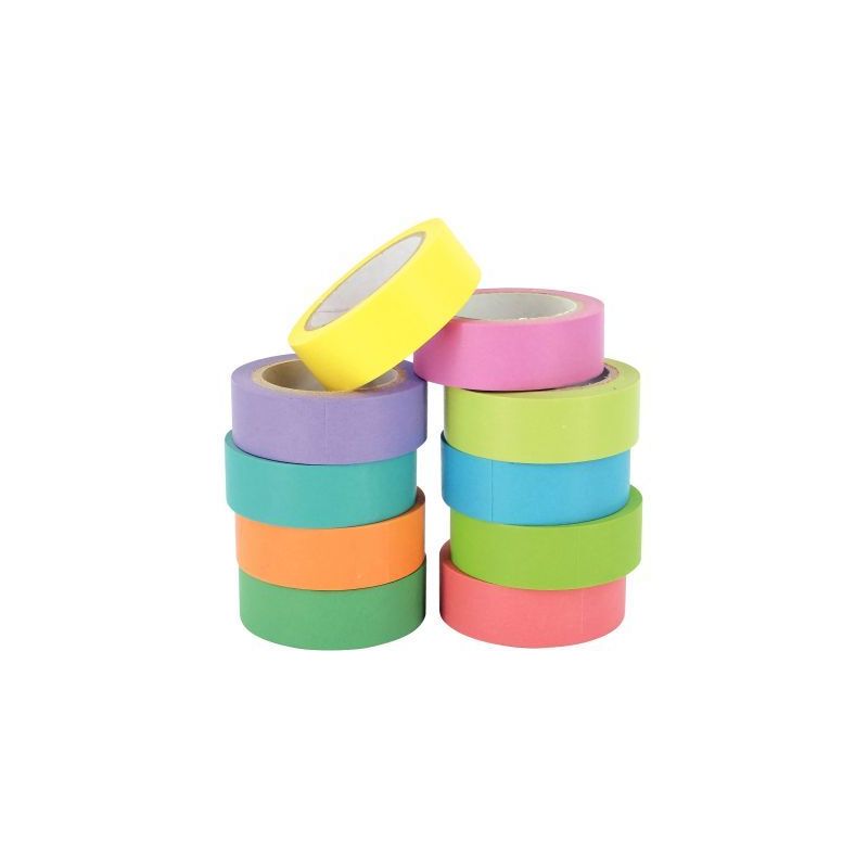 Achetez Lot de 10 rubans adhésifs unis assortis, en papier de riz L912000 pas cher sur Ma Rentrée .. Achetez Lot de 10 rubans adhésifs unis assortis, en papier de riz L912000 pas cher sur Ma Rentrée ..