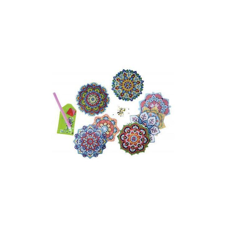 Pack mandalas a diamanter pour 15 élèves 1142053