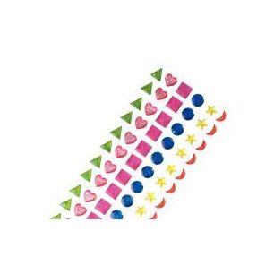 Achetez Pochette de 78 pierres Époxy adhésives holographiques assortis 500410 pas cher sur Ma Rent..