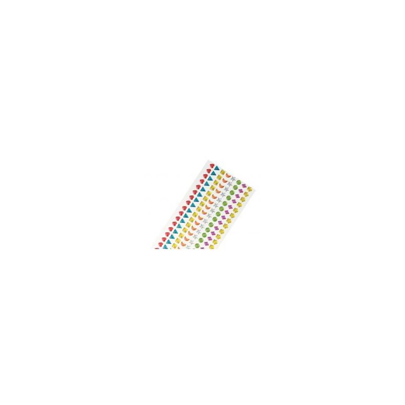 Achetez Pochette de 320 pierres Époxy adhésives formes géométriques couleurs assorties 500401 pa..