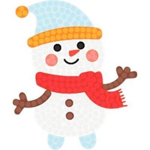 Achetez Kit de 10 stickers noel à diamanter L634934 pas cher sur Ma Rentrée Scolaire