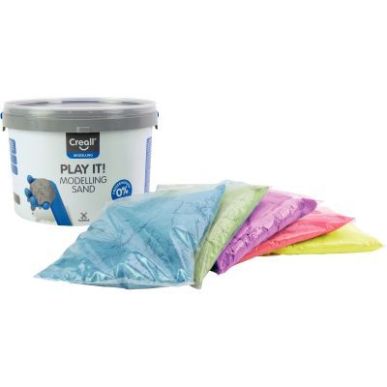 Achetez Seau de 2500 g sable magique 5 couleurs assortis 03280 pas cher sur Ma Rentrée Scolaire