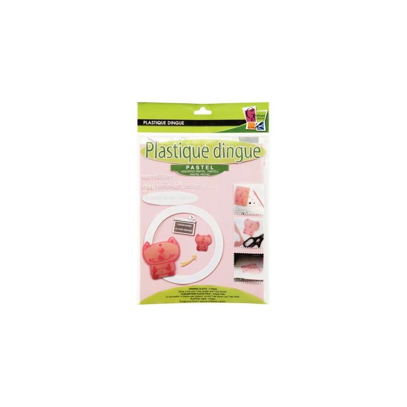 Achetez Pochette de 5 feuilles de plastique fou, coloris pastel, format L 26 x l 20 cm 540295 pas ch.. Achetez Pochette de 5 feuilles de plastique fou, coloris pastel, format L 26 x l 20 cm 540295 pas ch..