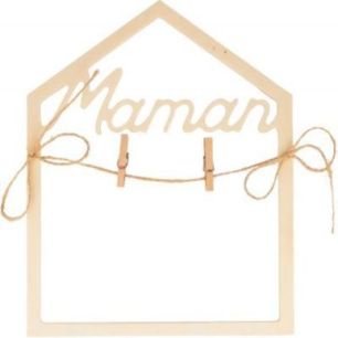 Achetez Cadre en bois 2D, Maman 14004073 pas cher sur Ma Rentrée Scolaire