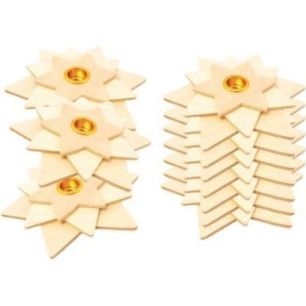 Achetez Lot de 10 bougeoirs étoiles 3D 800630 pas cher sur Ma Rentrée Scolaire