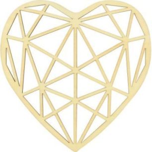 Achetez Grand cur origami en bois, diamètre 20 cm 7048 pas cher sur Ma Rentrée Scolaire