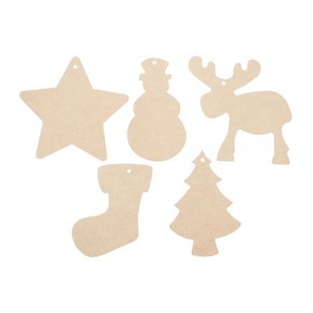 Achetez Lot de 50 maxi décorations de Noël à suspendre, assortiment 2 1316 pas cher sur Ma Rentrî.