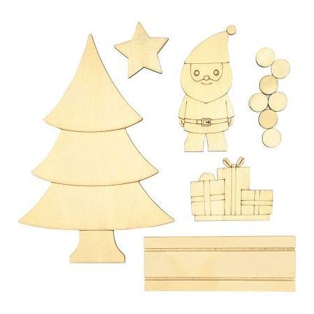 Achetez Scène de Noël à monter en bois 3753 pas cher sur Ma Rentrée Scolaire