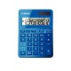 CANON Calculatrice de bureau 12 chiffres LS-123K Bleue 9490B001AA