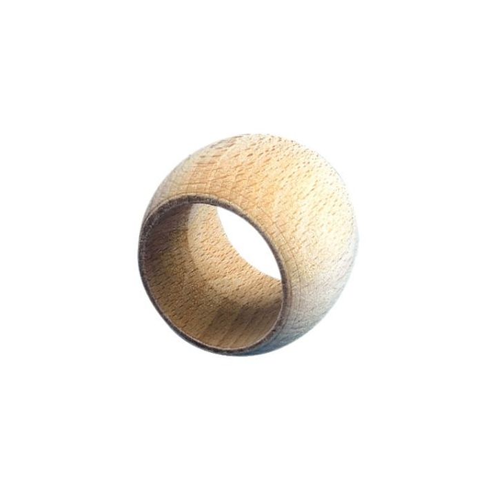 Lot de 10 ronds de serviette en bois 2076