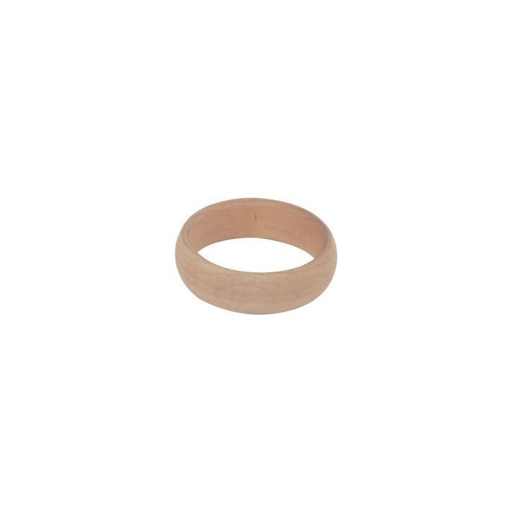 Lot de 5 bracelets en bois diamètre 7 cm SC100999