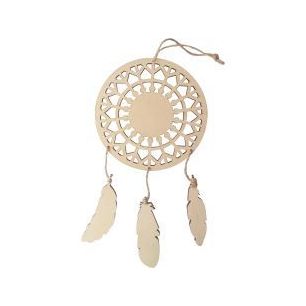 Achetez Lot de 10 attrape-rêves en bois 101148 pas cher sur Ma Rentrée Scolaire