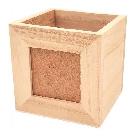 Achetez Pot à crayons cadre photo en bois 7047 pas cher sur Ma Rentrée Scolaire