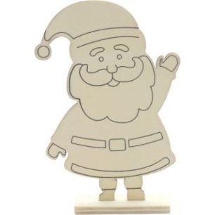 Achetez Lot de 10 Pères noël en bois a monter 2059 pas cher sur Ma Rentrée Scolaire