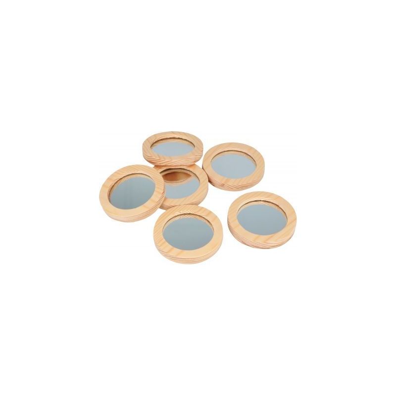 Achetez Lot de 6 miroirs ronds en bois diamètre 7,4 cm 14003410 pas cher sur Ma Rentrée Scolaire Achetez Lot de 6 miroirs ronds en bois diamètre 7,4 cm 14003410 pas cher sur Ma Rentrée Scolaire