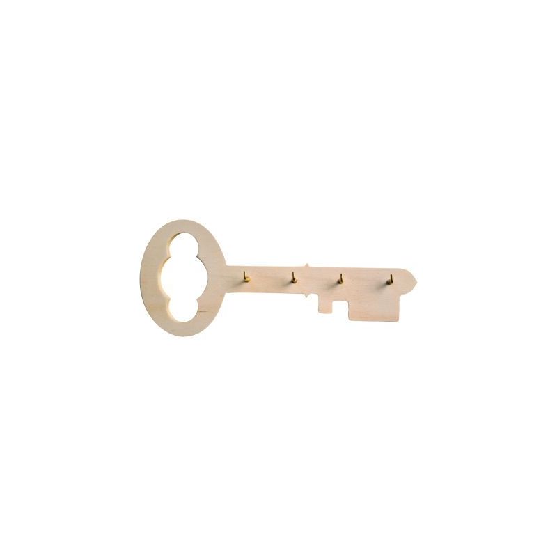 Achetez Porte clés 4 crochets en bois 14001598 pas cher sur Ma Rentrée Scolaire