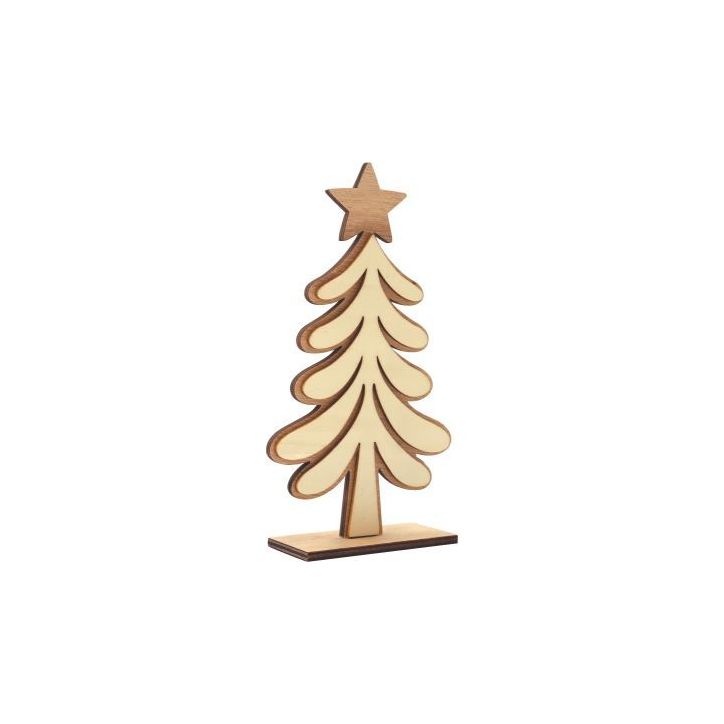 Sapin de Noël à décorer en bois 101176 GRAINE CRE