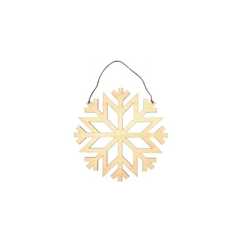Achetez Grand flocon de neige en bois 3749 pas cher sur Ma Rentrée Scolaire