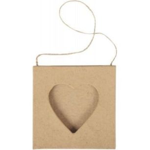 Achetez Lot de 10 cadres mini cur en carton brun 1604 pas cher sur Ma Rentrée Scolaire