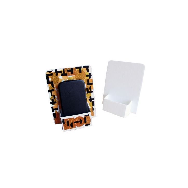 Lot de 10 porte-téléphone en carton blanc SMART/10 CLEOPATRE