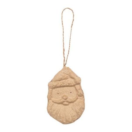 Achetez Lot de 10 têtes de père noël à suspendre en carton NO071C x10 DECOPATCH pas cher sur Ma ..