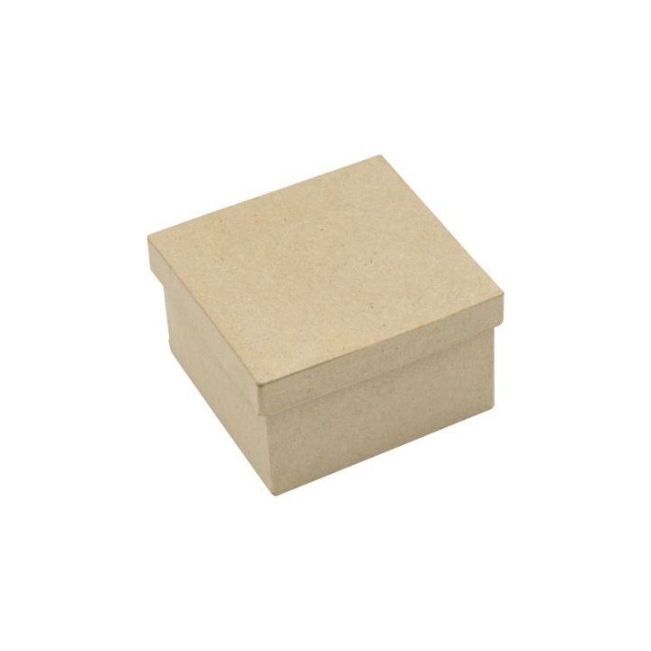 Lot de 10 boites carrées en carton 9 x 9 cm 1888