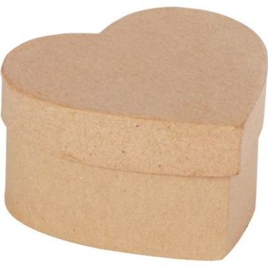 Achetez Lot de 10 boîtes forme coeur en carton, 9 x 8 x 5 cm 650110 pas cher sur Ma Rentrée Scolai..