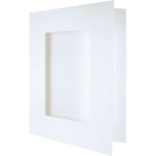 Achetez Lot de 10 cadres photo rectangle en carton blanc CAD10 pas cher sur Ma Rentrée Scolaire