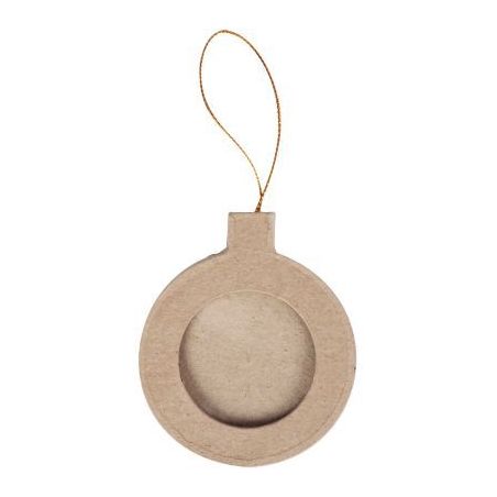 Achetez Lot de 10 cadres boules de Noël à suspendre, assortiment n°1 NO050MAJC DECOPATCH pas cher..