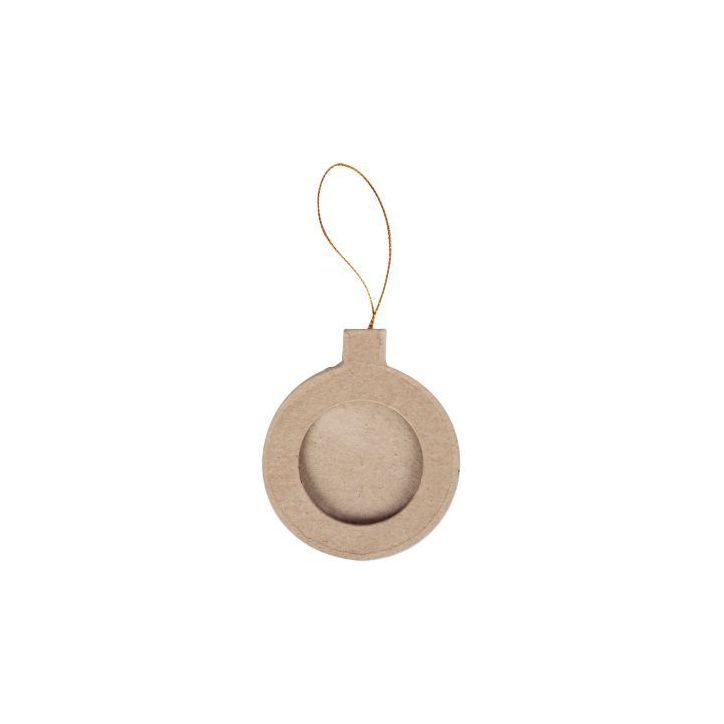 Lot de 10 cadres boules de Noël à suspendre, assortiment n°1 NO050MAJC DECOPATCH
