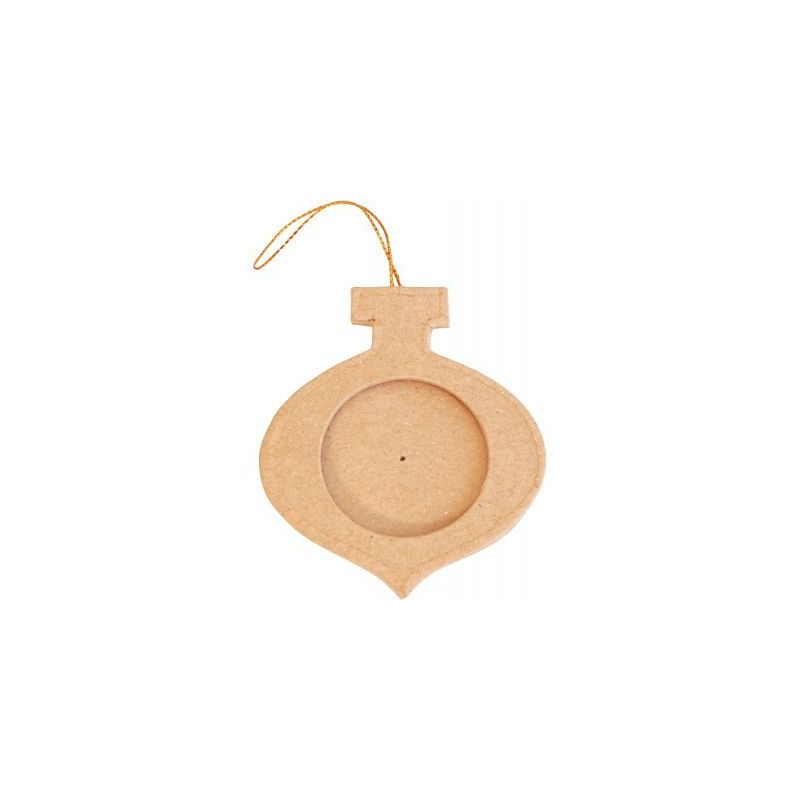 Achetez Lot de 10 cadres boules de Noël à suspendre, assortiment n°2 NO051MAJC DECOPATCH pas cher..