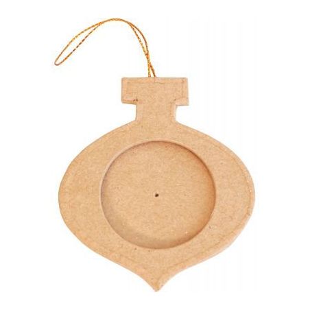 Achetez Lot de 10 cadres boules de Noël à suspendre, assortiment n°2 NO051MAJC DECOPATCH pas cher..