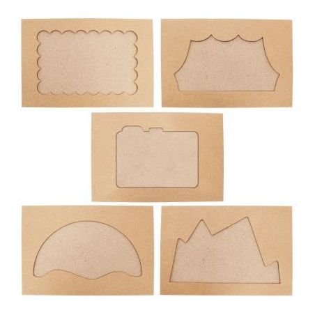 Achetez Lot de 10 étuis photo fantaisie en carton L723001 pas cher sur Ma Rentrée Scolaire