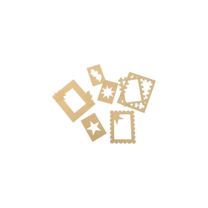 Achetez Lot de 24 cadres photos en carton 23x18 cm + 12 planches de décoration en 3D 1125029 ROYLCO.. Achetez Lot de 24 cadres photos en carton 23x18 cm + 12 planches de décoration en 3D 1125029 ROYLCO..