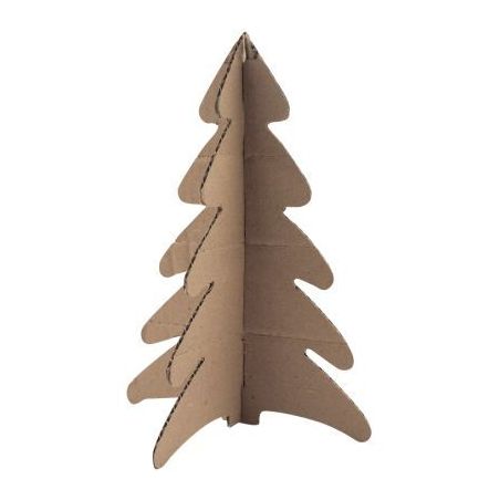 Achetez Lot de 15 sapins en carton brun, hauteur 24,5 cm L728030 pas cher sur Ma Rentrée Scolaire