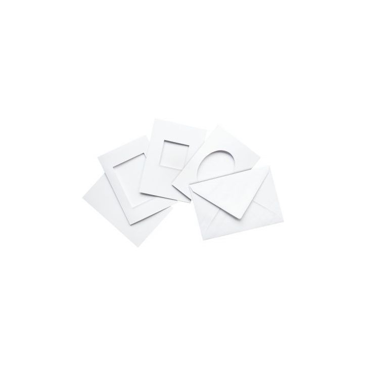 Kit de 100 cartes passe-partout + enveloppes 8770