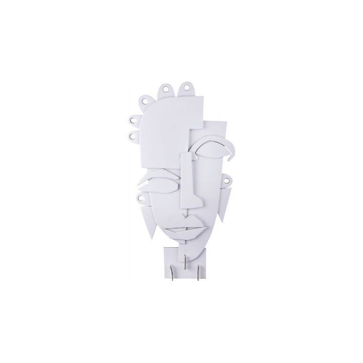 Lot de 5 sculptures carton à la manière de Picasso AA001 CLEOPATRE