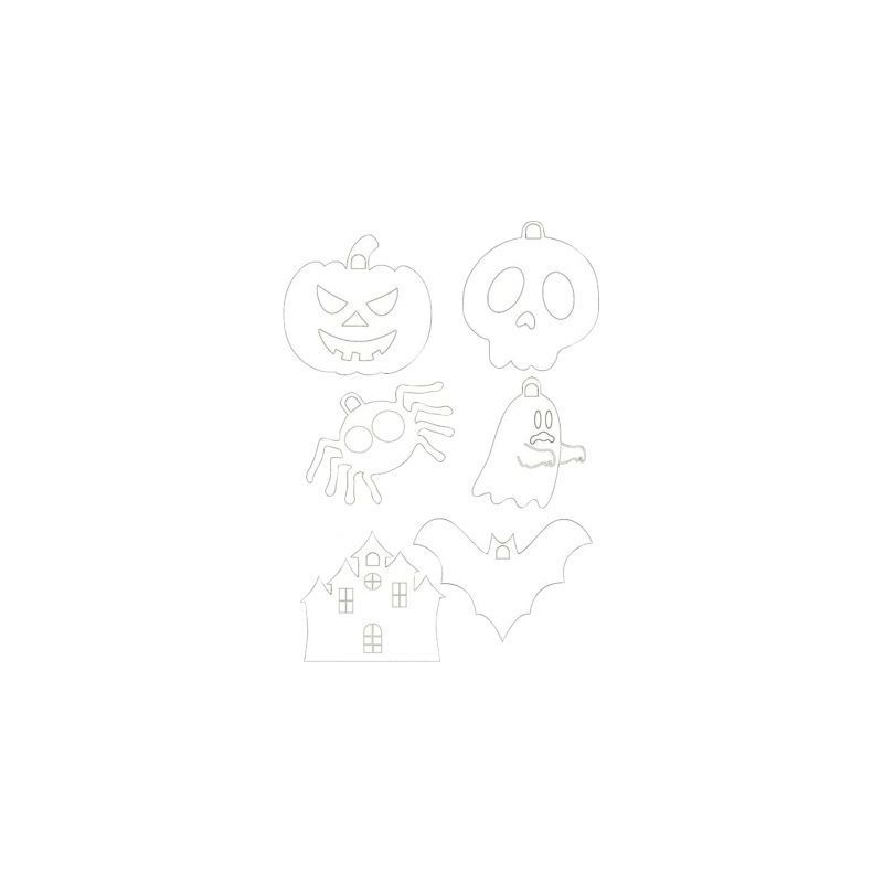Achetez Lot de 36 suspensions Halloween en carton blanc PL36HALLOW CLEOPATRE pas cher sur Ma Rentré.. Achetez Lot de 36 suspensions Halloween en carton blanc PL36HALLOW CLEOPATRE pas cher sur Ma Rentré..