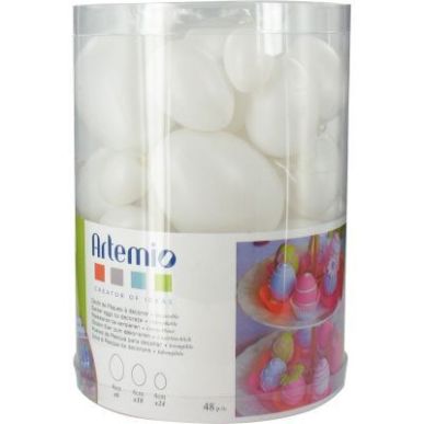 Achetez Baril de 48 oeufs en plastique blanc 14090008 pas cher sur Ma Rentrée Scolaire