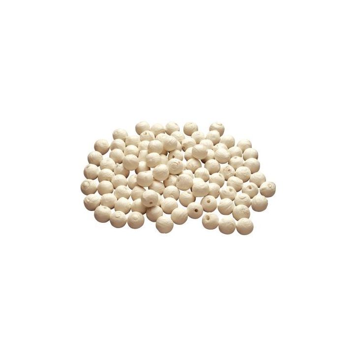 Sachet de 50 boules cellulose blanches, diamètre 30 mm PFF1000300050