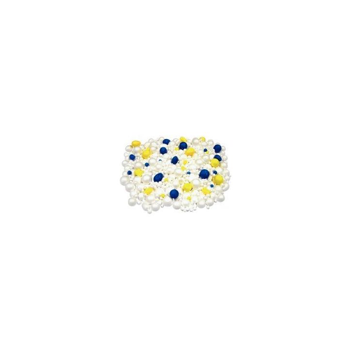 Carton de 550 boules et oeufs en styropor assortis 795-600
