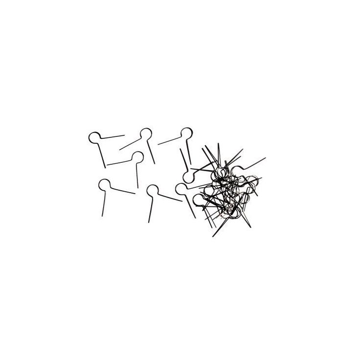 Sachet de 100 attaches en métal pour styropor 6100