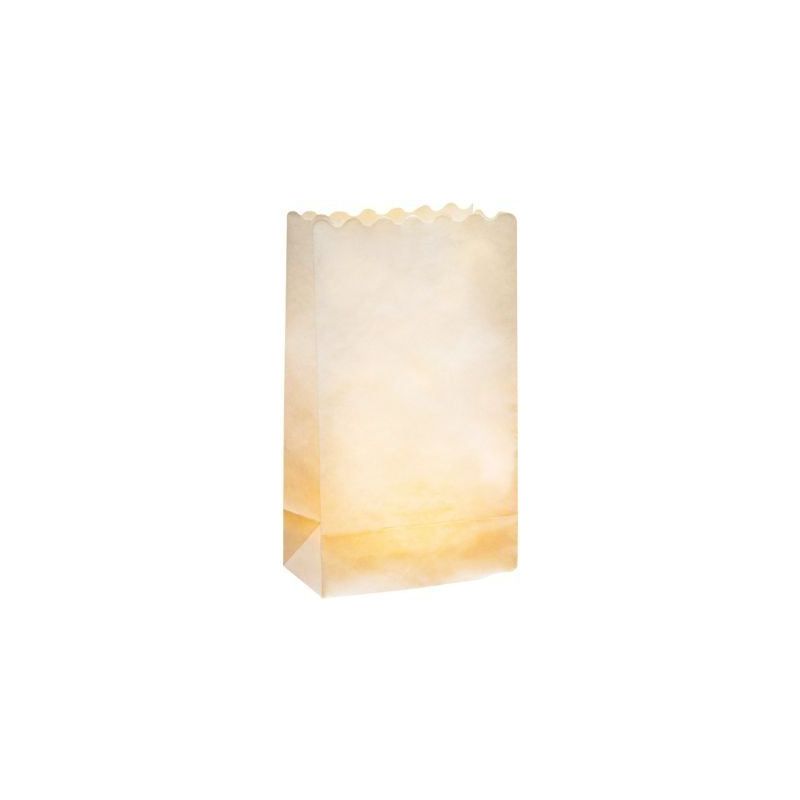Achetez Sachet de 5 photophores en papier blanc 11900 pas cher sur Ma Rentrée Scolaire
