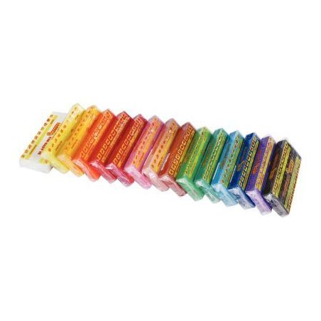 Achetez Boîte de 15 pains de 150 g de pâte à modeler Plastilina couleurs assorties 71S JOVI pas c..