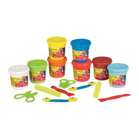 Achetez Schoolpack de 8 pots de 220G de pâte à jouer GIOTTO bébé F463200 GIOTTO BEB GIOTTO pas c..