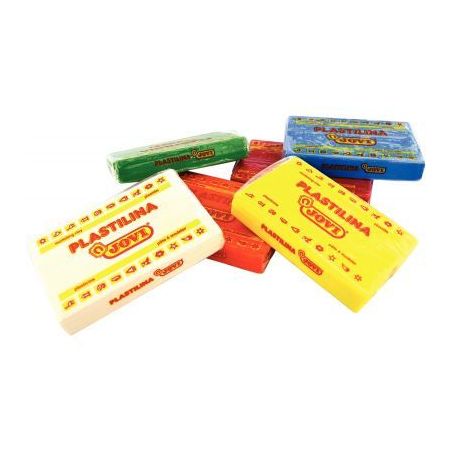 Achetez Boîte de 15 pains de 350 grammes de pâte à modeler Plastilina couleurs assorties 72S JOVI..