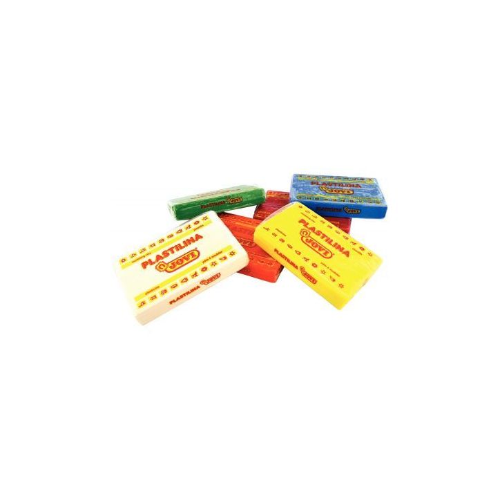 Boîte de 15 pains de 350 grammes de pâte à modeler Plastilina couleurs assorties 72S JOVI