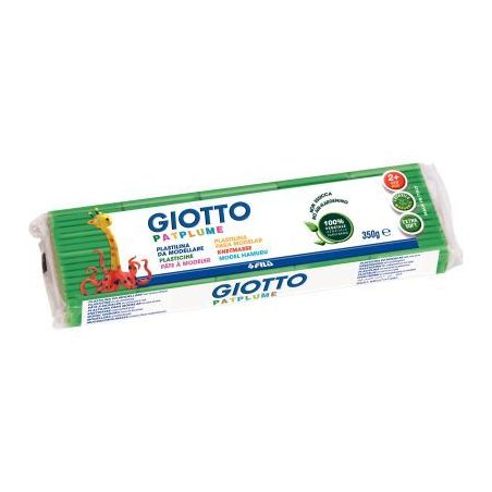 Achetez Pain de 350G de pâte à modeler Pat'Plume vert clair F51010800 PATPLUME GIOTTO pas cher sur..